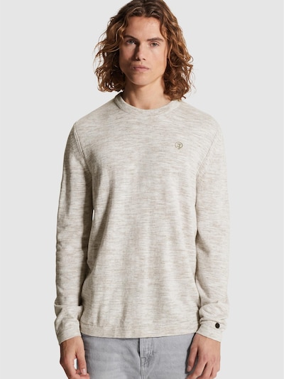 CAST IRON Sweater 'Pullover in a cotton/linen blend' in S in Mottled beige, Item view