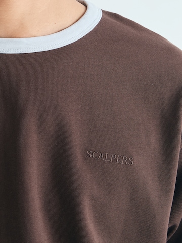 Scalpers Футболка ' ' в Коричневый