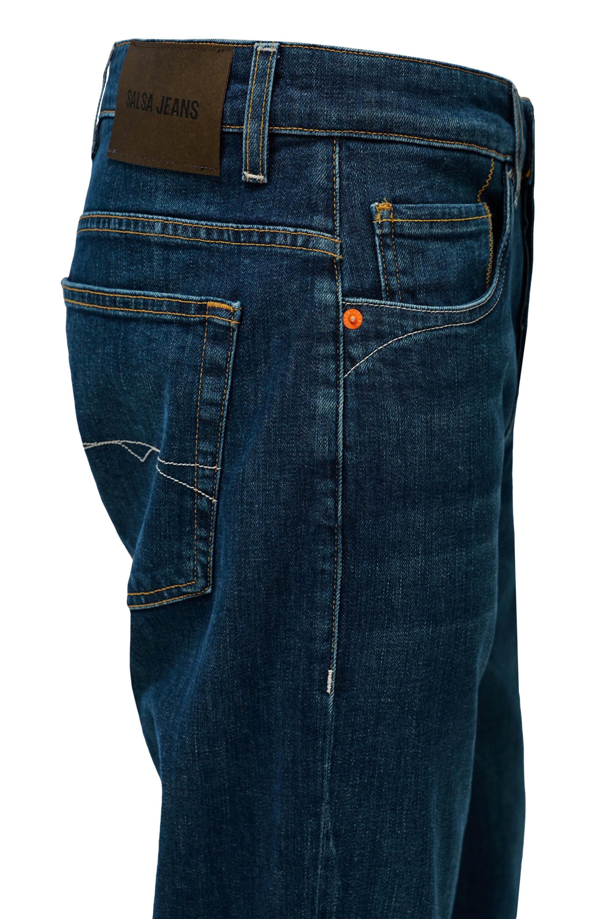 Salsa Jeans Slimfit Jeans in Blauw