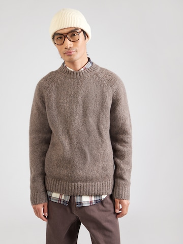 NORSE PROJECTS - Jersey en marrón: frente