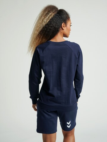 Hummel Sportief sweatshirt in Blauw