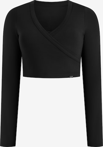 T-shirt 'Niora' Smilodox en noir : devant