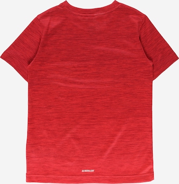 T-Shirt fonctionnel ADIDAS SPORTSWEAR en rouge