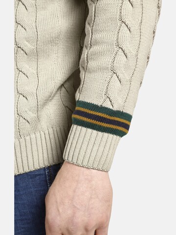 Charles Colby Sweater 'Duke Ronald' in Beige