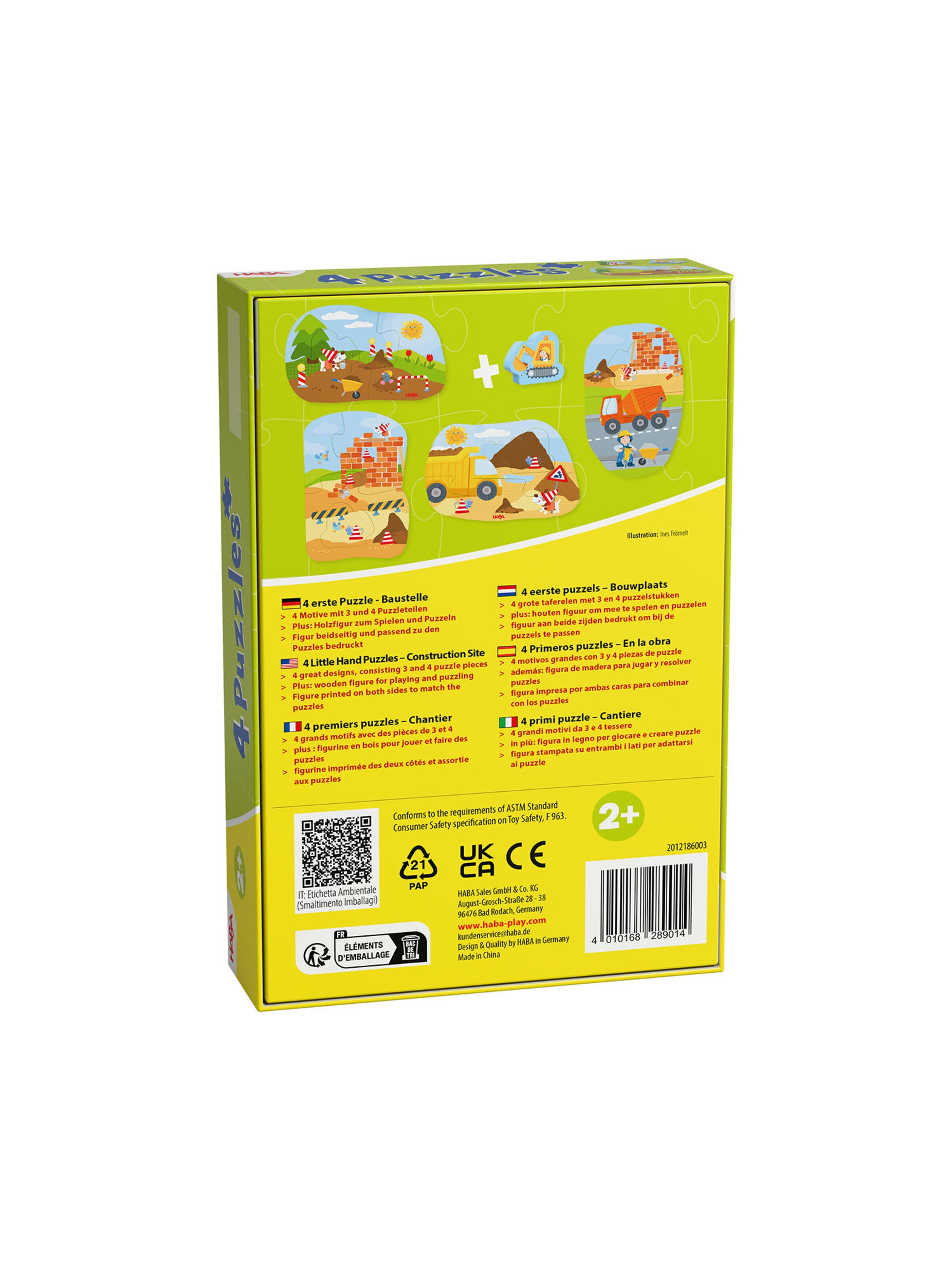 HABA Game ' Puzzle-Set mit Holzfiguren ' in Mixed colours