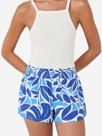 ETAM Pyjamashorts in Blau: Vorderseite