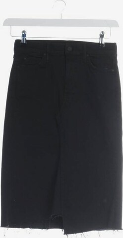 MOTHER Skirt in XS in Black: front