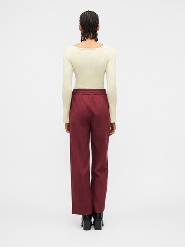 Wide Leg Pantalon 'ONLTizana' ONLY en rouge