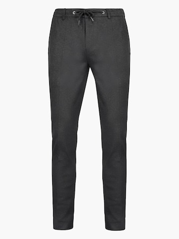 Suitable Slimfit Chino 'Das' in Grijs: voorkant