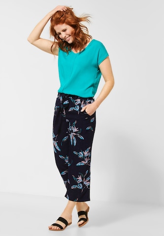 CECIL Loose fit Pants in Blue