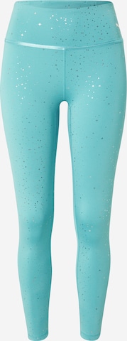 PUMA Skinny Workout Pants 'Stardust' in Blue: front