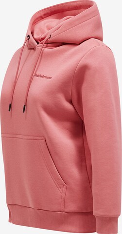 PEAK PERFORMANCE Sweatshirt in Roze
