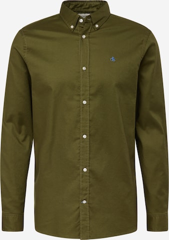 SCOTCH & SODA Regular fit Overhemd in Groen: voorkant