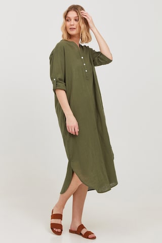 b.young Shirt Dress in Green