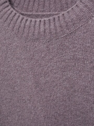 MANGO MAN Pullover 'Moss' in Lila