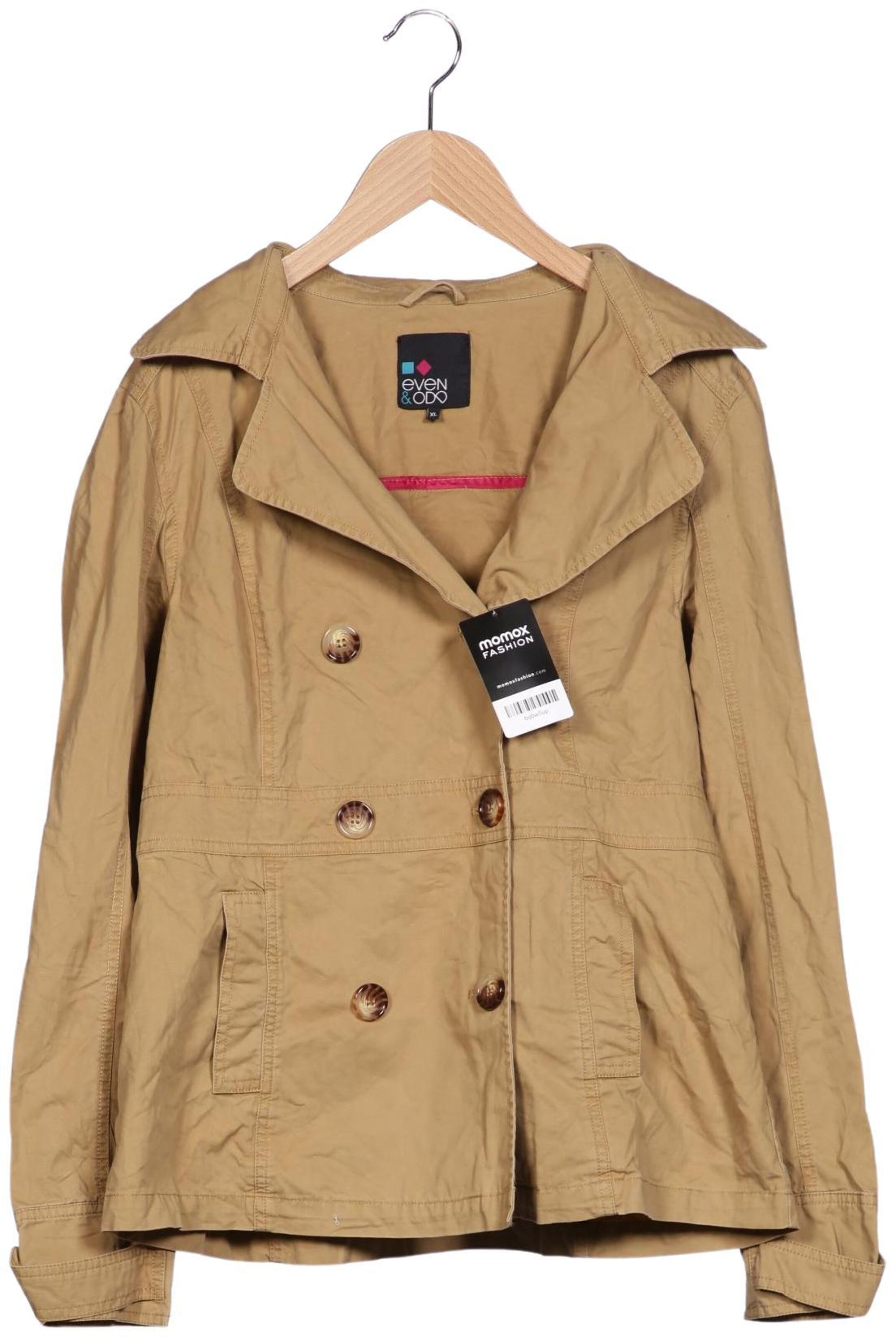 even&odd Jacket & Coat in XL in Beige: front