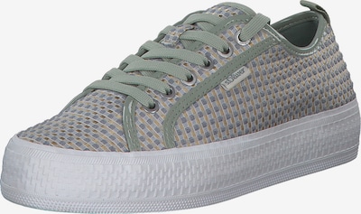 s.Oliver Sneakers '23650' in braun / grün, Produktansicht