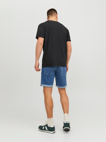 JACK & JONES Slimfit Shorts 'Rick' in Blau