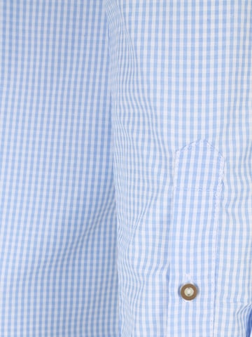 STOCKERPOINT Regular fit Button Up Shirt 'Ralf' in Blue