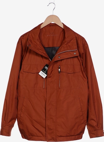 Walbusch Jacket & Coat in M-L in Brown: front