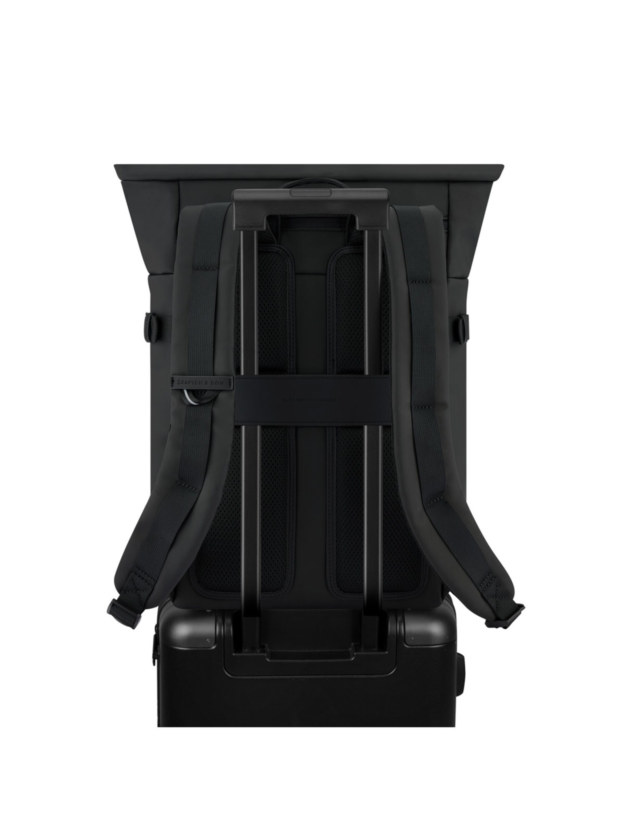 Kapten & Son Rucksack 'Helsinki' in Schwarz