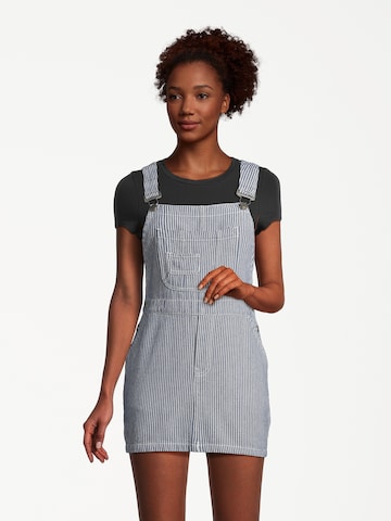AÉROPOSTALE Overall Skirt in Blue: front