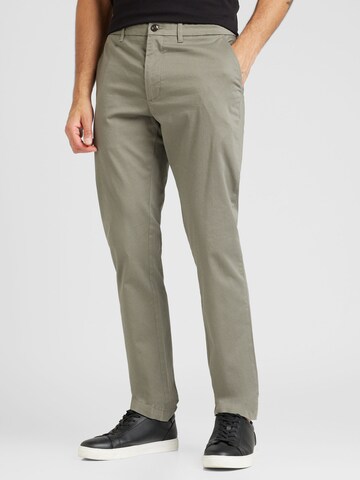 TOMMY HILFIGER Slimfit Hose 'BLEECKER' in Grau: Vorderseite