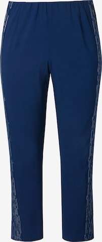 MIAMODA Trousers in Blue: front