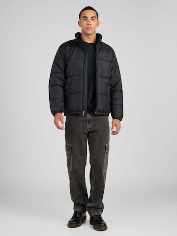 LEVI'S ® Tussenjas 'Sunset Short Puffer' in Zwart