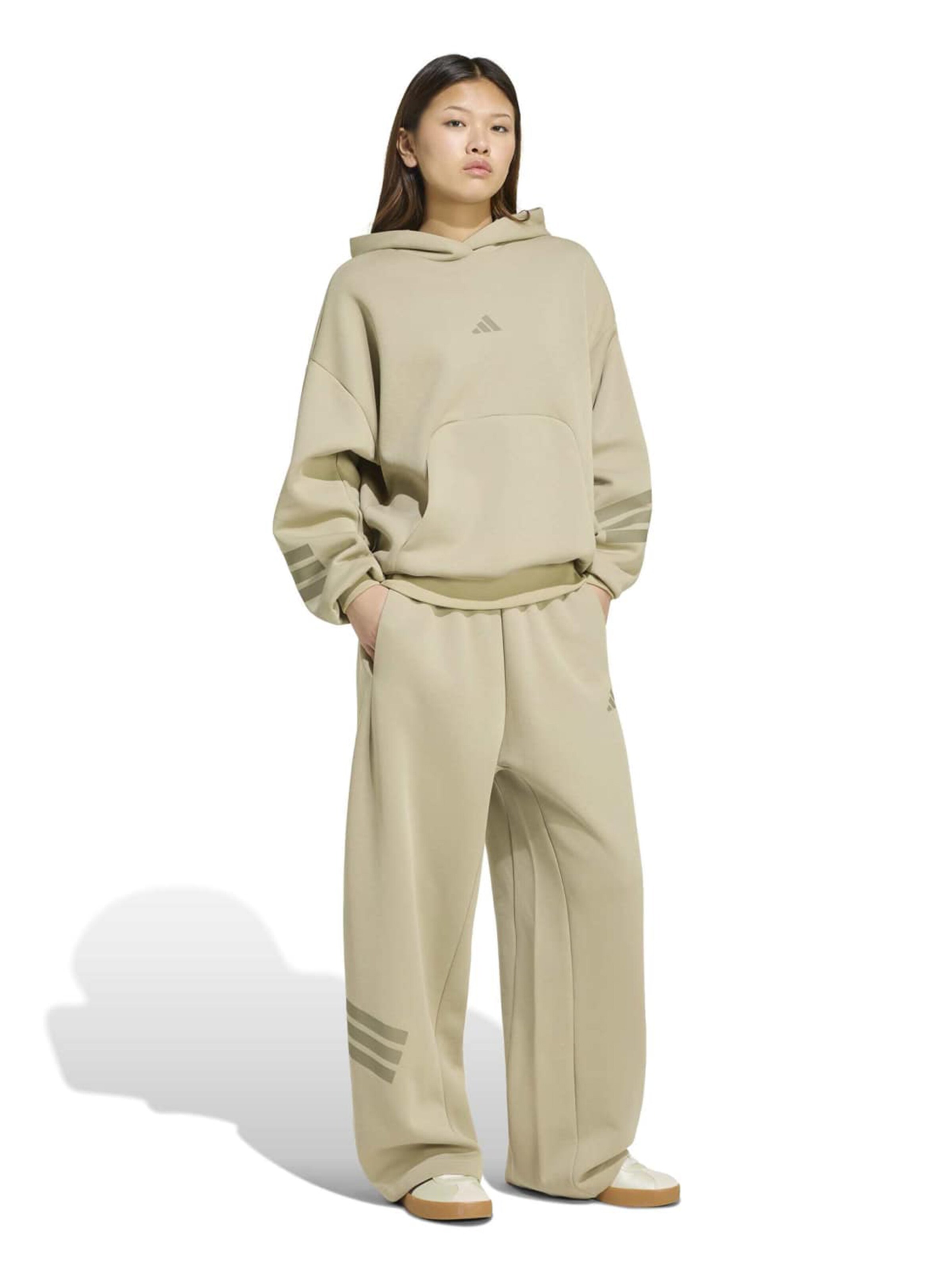 Loosefit Pantalon de sport 'Future Icons' ADIDAS SPORTSWEAR en vert : devant