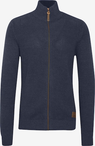 !Solid Strickjacke 'Tristan' in Blau: Vorderseite