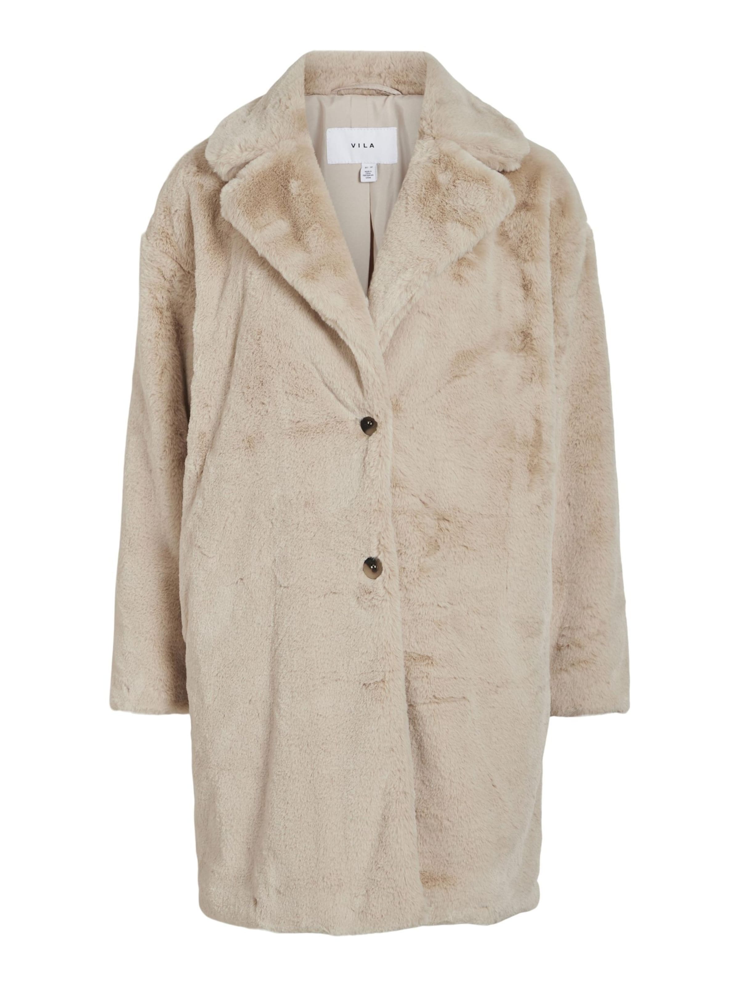 VILA Winter Coat &#x27;Feba&#x27; in Beige: front