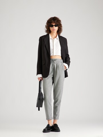 Coupe slim Pantalon à pince 'Poptrash' ONLY en gris