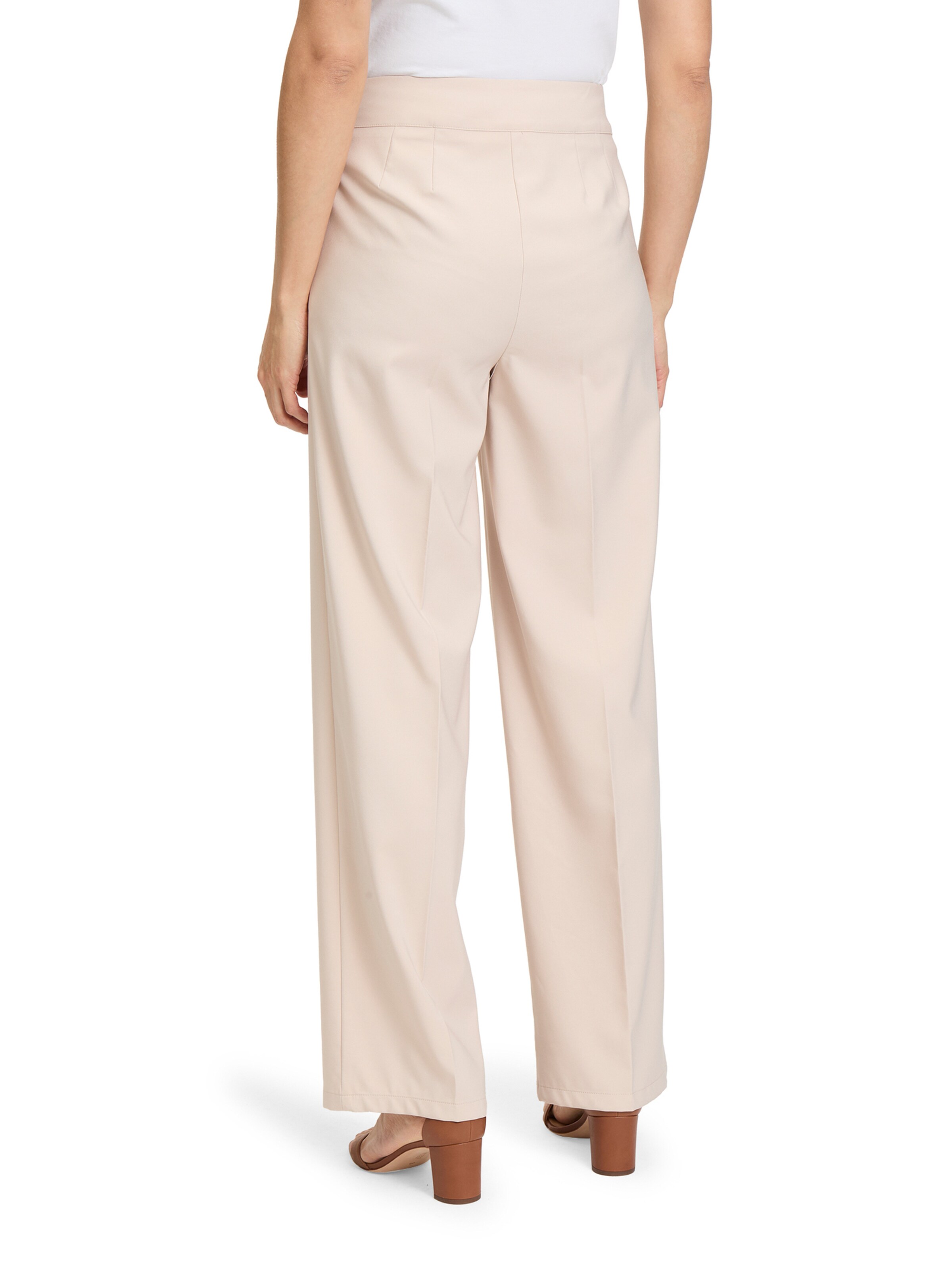 Betty Barclay Regular Marlene-Hose unifarben in Beige
