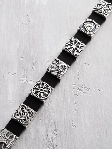 REYTEL - Pulsera 'VIKINGS MIDGAR' en plata
