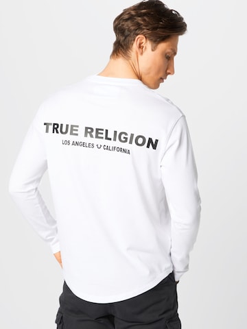 True Religion Shirt 'WITH TRUE' in Wit