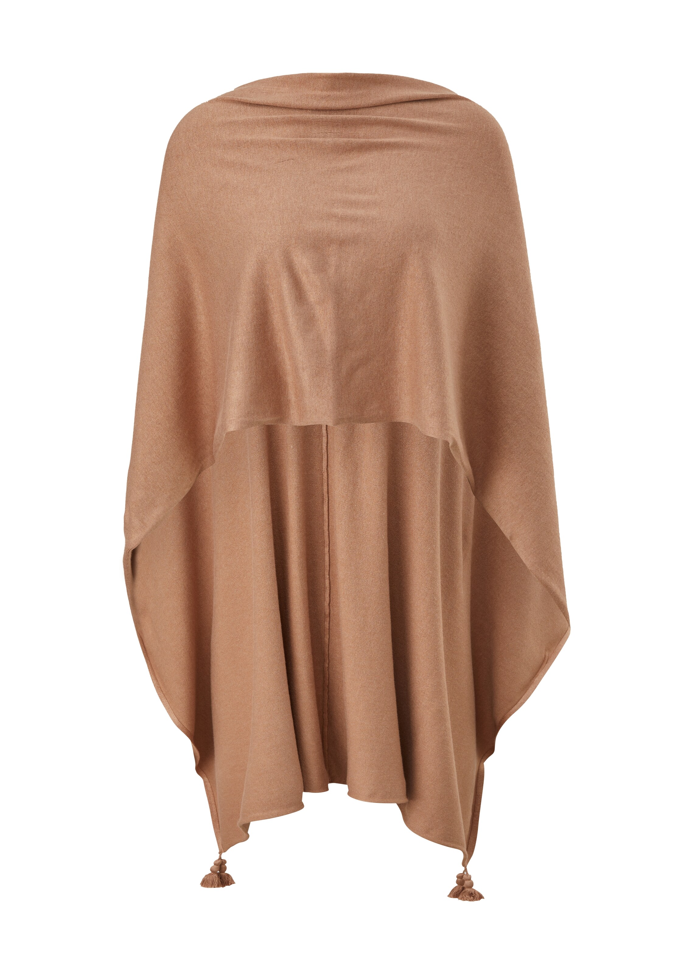 COMMA Cape in Braun: Vorderseite