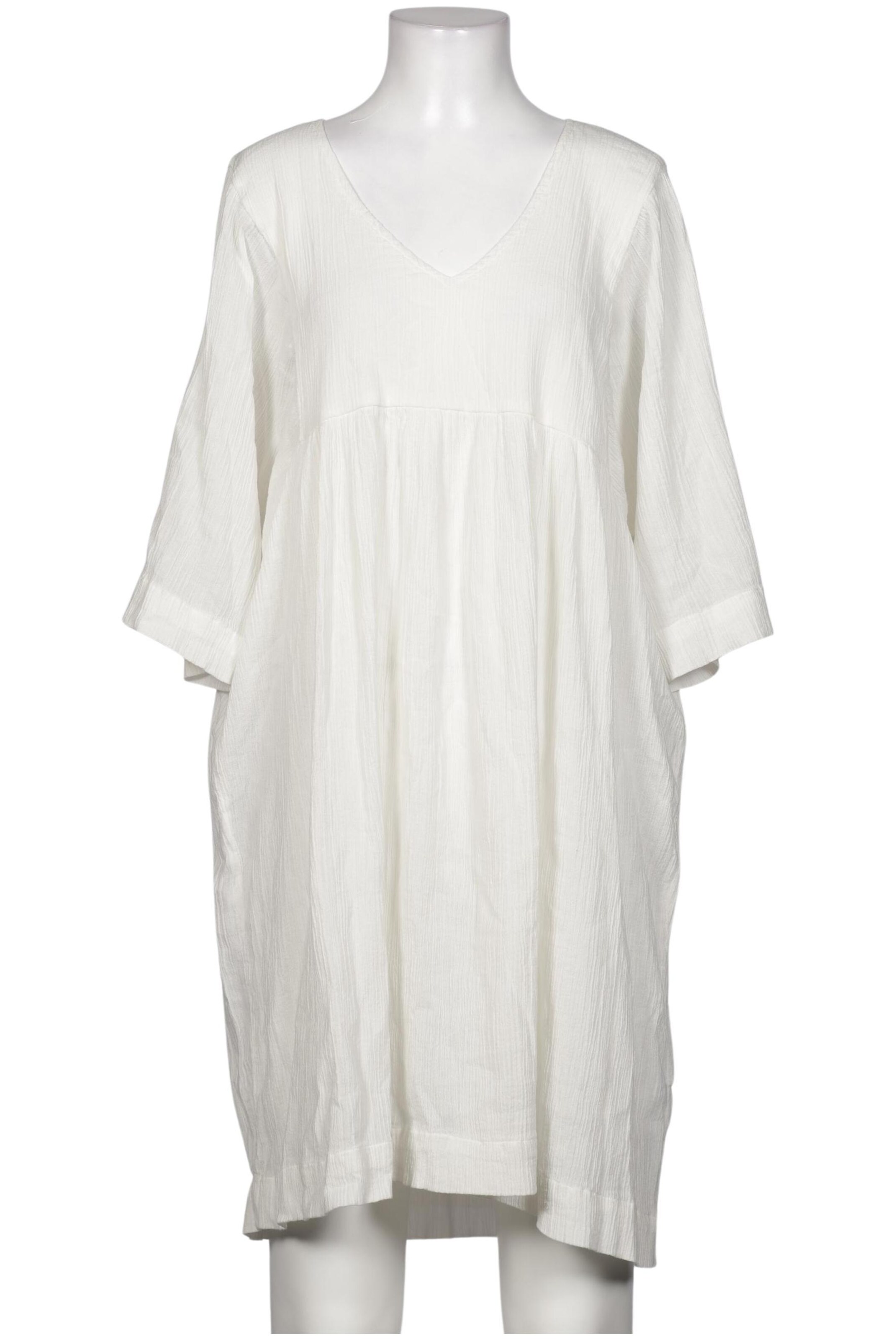 KnowledgeCotton Apparel Kleid XXS in Weiß: Vorderseite