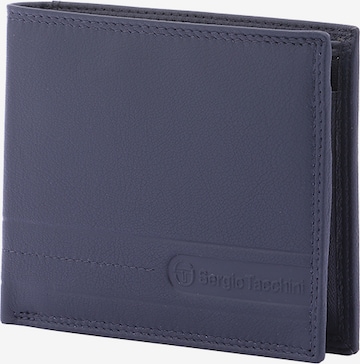 Portamonete di Sergio Tacchini in blu: frontale
