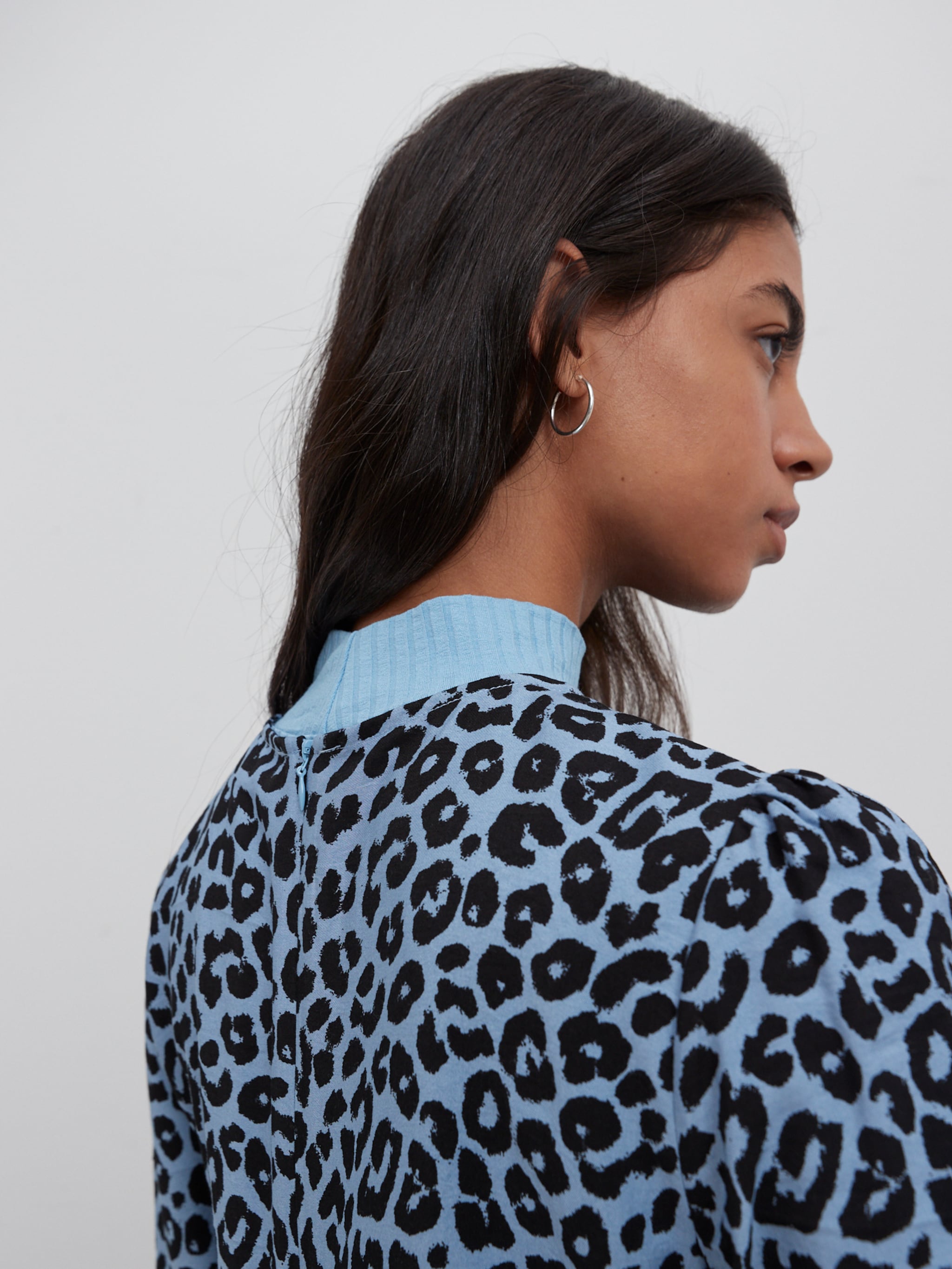 EDITED Producten Jurk 'Whitney' Blauw