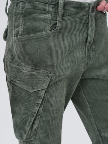 M.O.D MIRACLE OF DENIM Regular Cargobroek in Groen