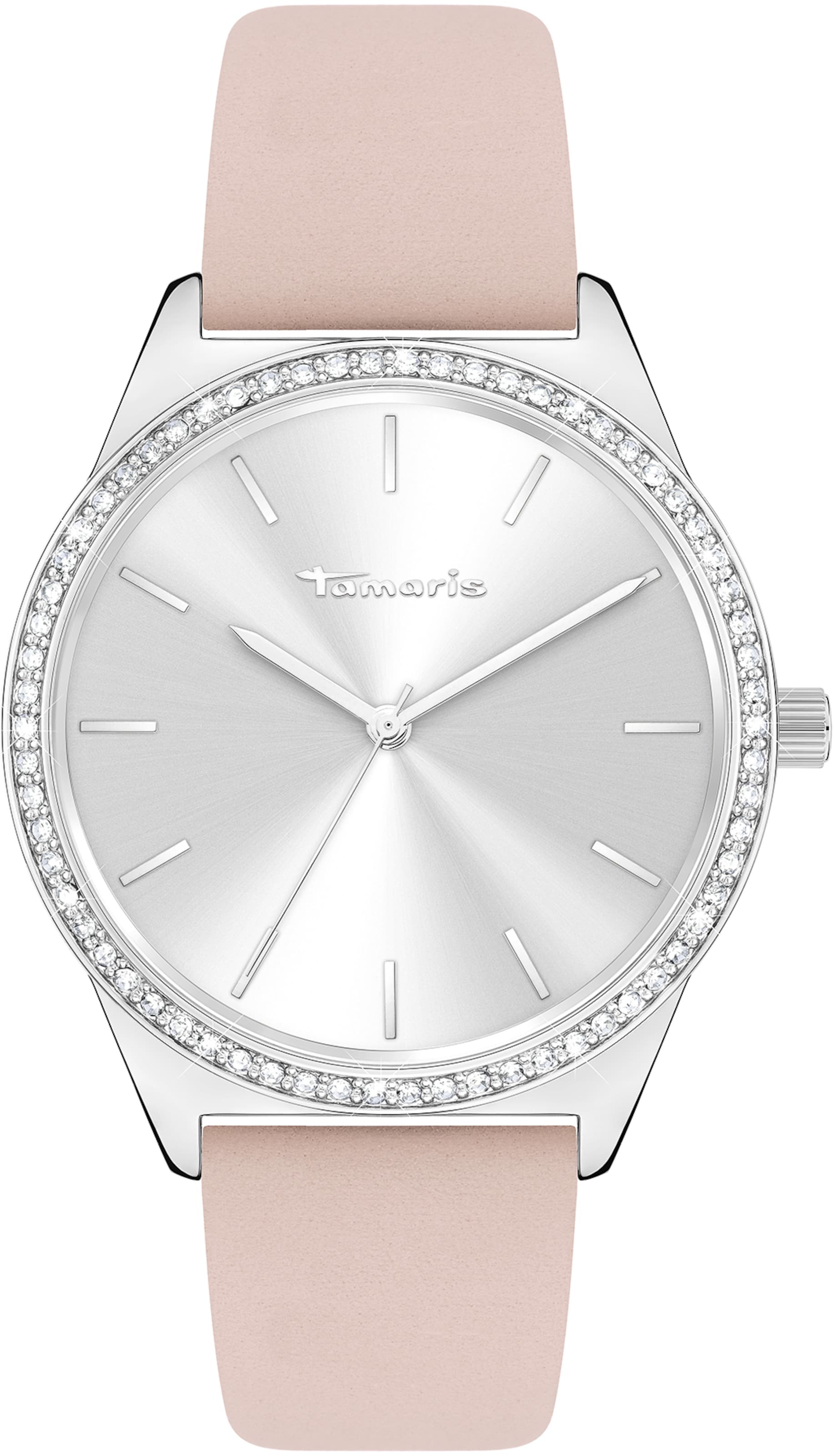 Tamaris Uhr in Pink: Vorderseite