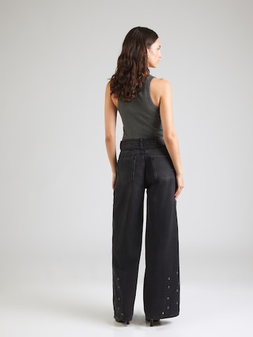 co'couture Wide Leg Jeans i sort