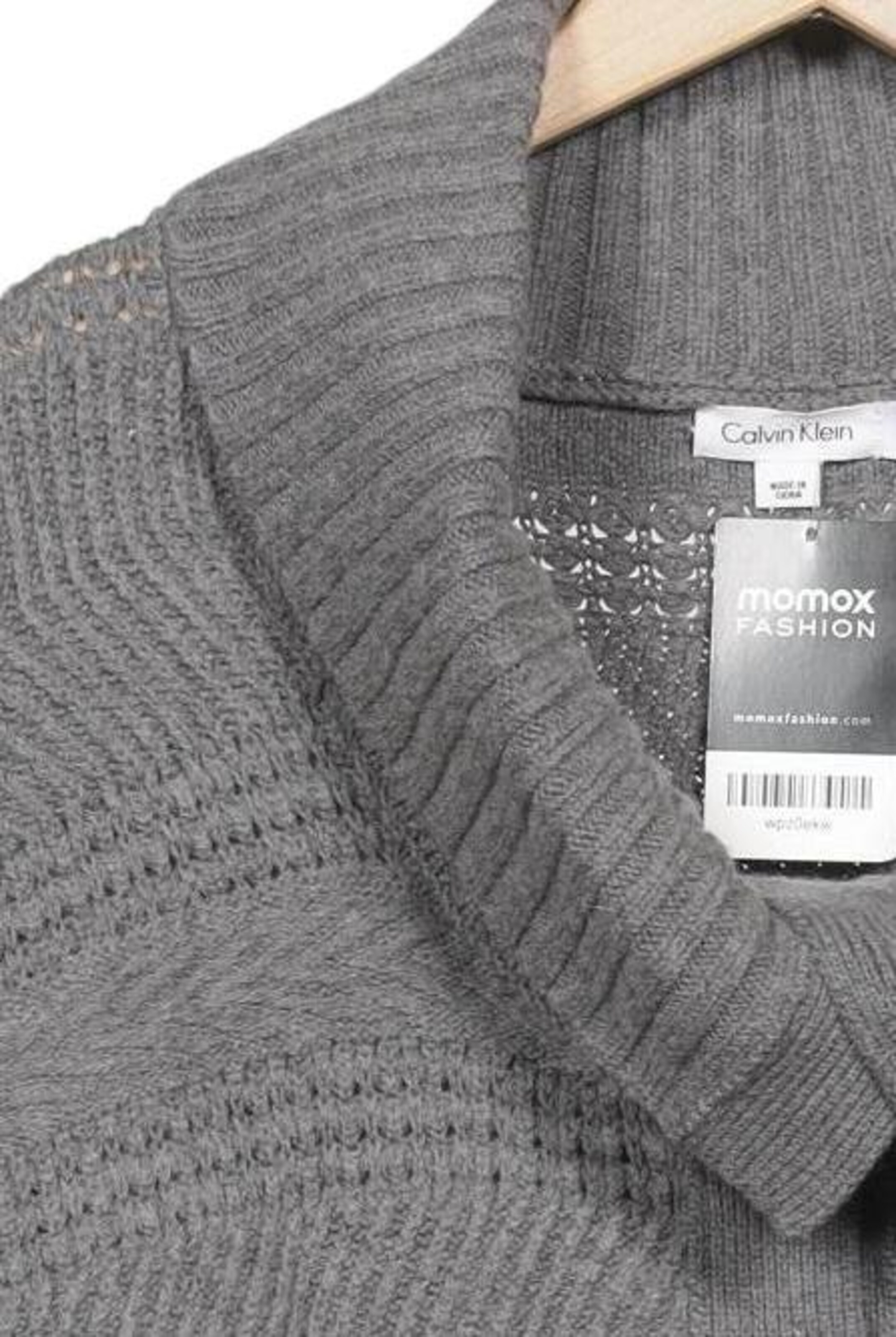 Calvin Klein Strickjacke S in Grau