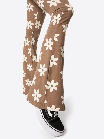 Daisy Street Flared Broek in Bruin