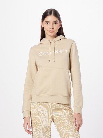 Calvin Klein - Sweatshirt em bege: frente