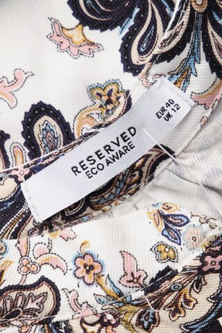 Reserved Bluse L in Weiß