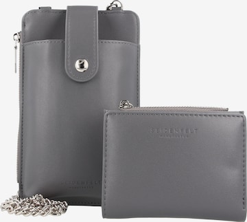 Seidenfelt Manufaktur Crossbody Bag 'Medja' in Grey