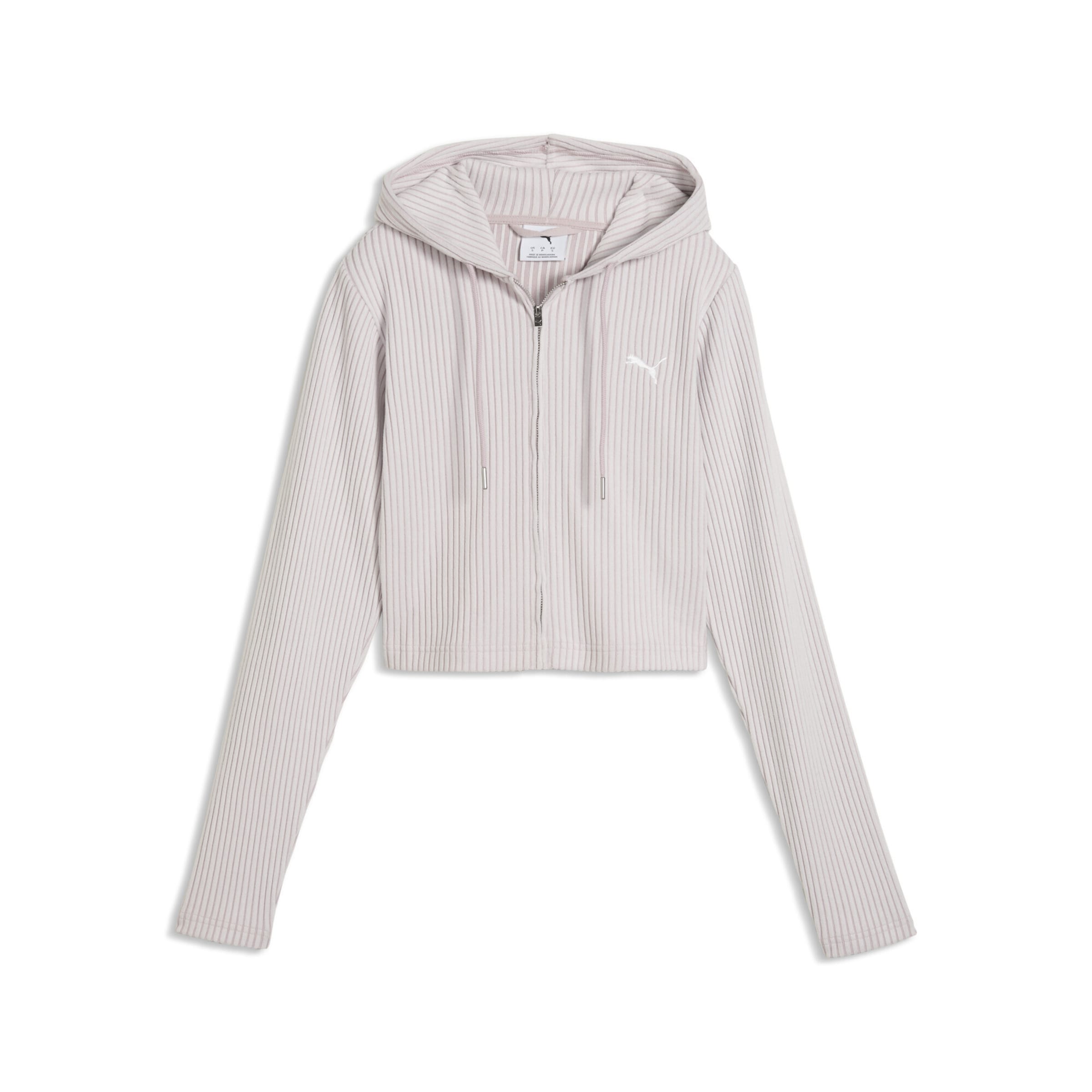 Cardigan 'Essentials' PUMA en rose : devant