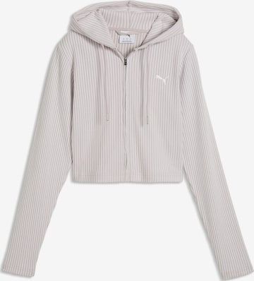 Cardigan 'Essentials' PUMA en rose : devant
